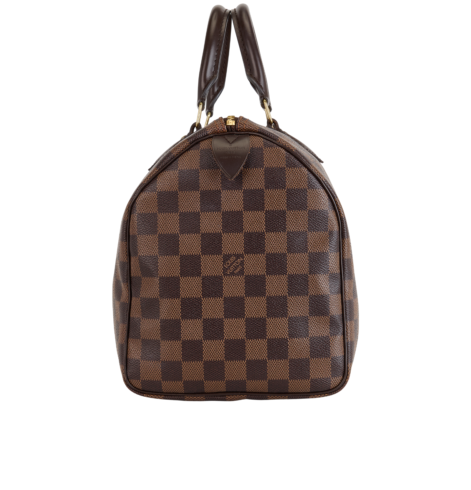 Speedy 30, &pound;750, Handbags, Brown, Canvas, Side view